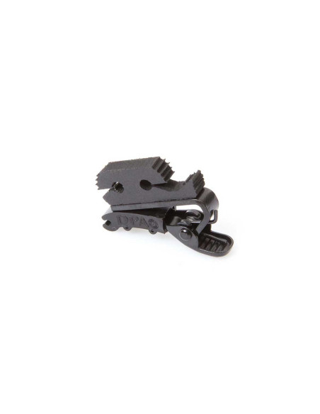 Clip microphone, double fermeture, noir, 10 pcs.